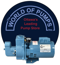 THE WORLD OF PUMPS INC. logo