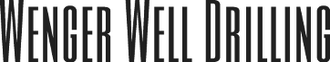 Wenger Well Drilling logo
