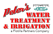 Peter's Water Treatment and Irrigation Eco Water Systems logo
