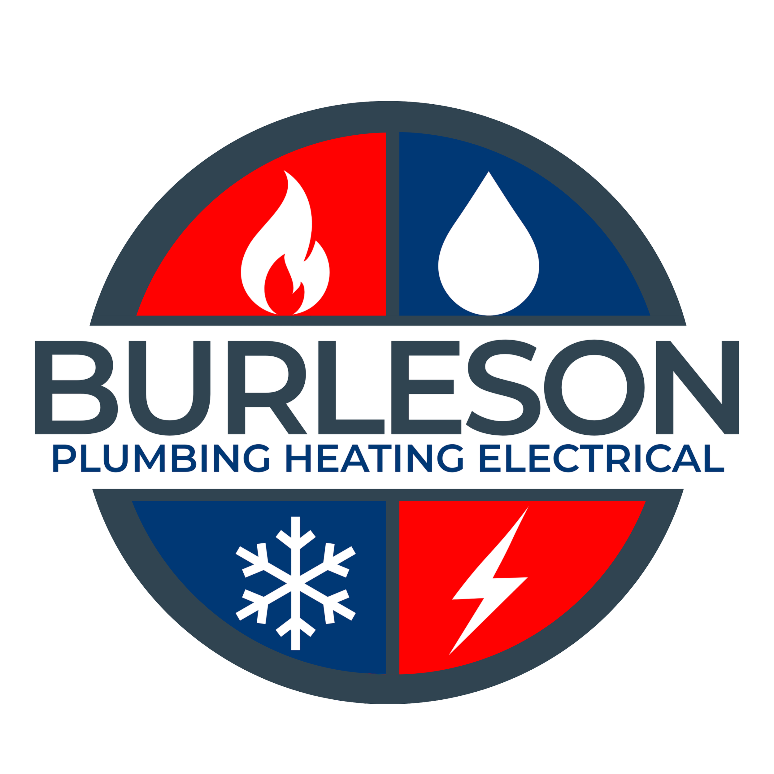 Burleson Plumbing & Heating Company logo