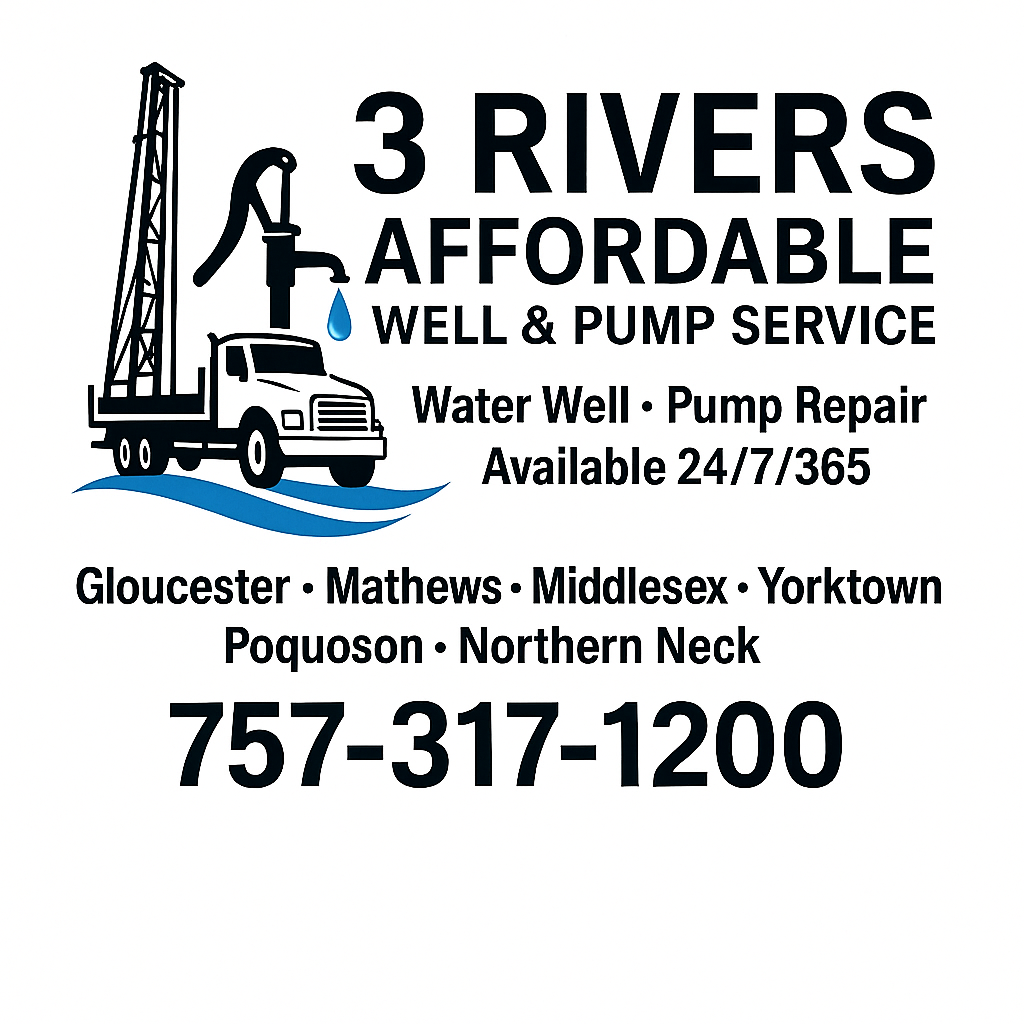 3 Rivers Affordable Water Well and Pump Service logo